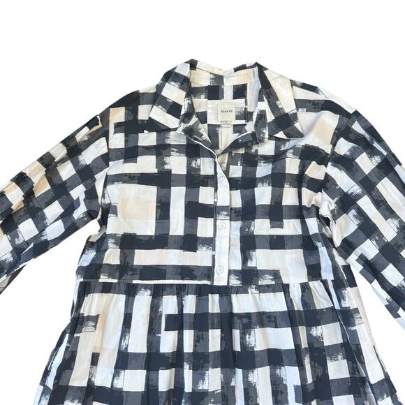 Anthropologie Maeve The Bettina Tiered Shirt Dress - Picture 5 of 12